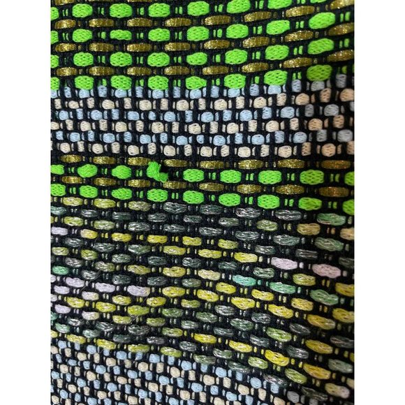 Anthropologie Leifsdottir Jade Green Woven Knee Length Skirt - size 0 - Picture 2 of 5